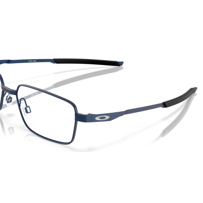 Oakley Vista OX 3036 FOIL RQ col. 03 è una montatura da vista in metallo blu midnight opaco e calibro 55.