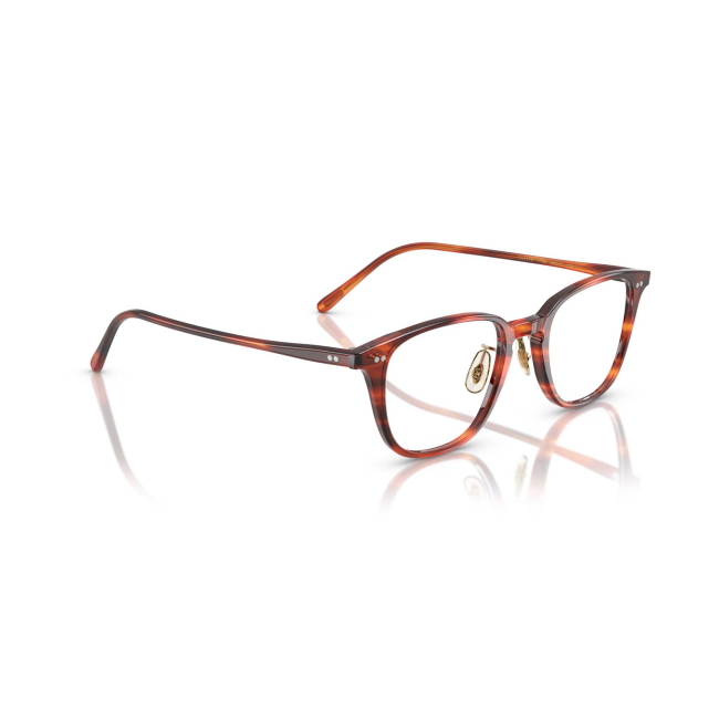 Oliver Peoples OV 5578 SOBEL col. 1799 è una montatura da vista da donna in acetato marrone tartarugato, dalla forma pillow e calibro 49.