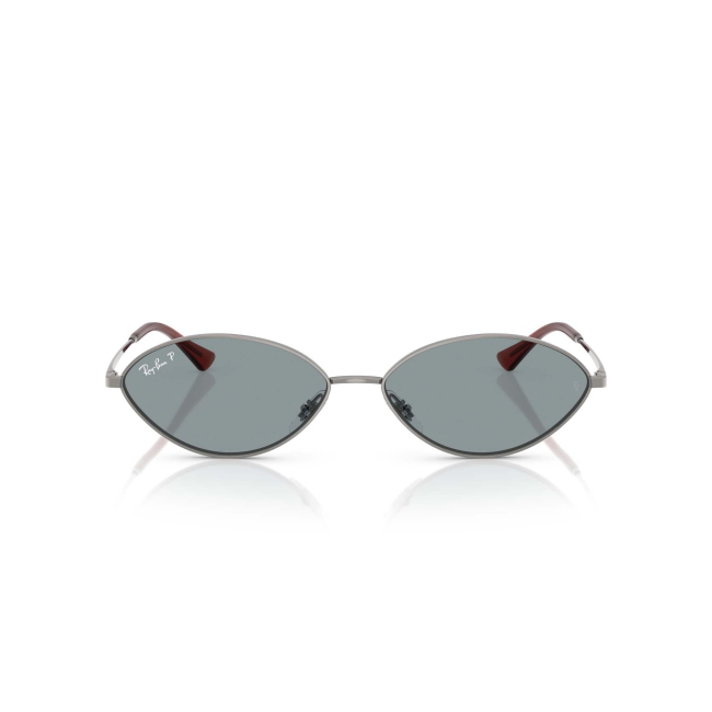 Ray-Ban RB 3757 KAI col. 004/2V è un occhiale da sole in metallo canna di fucile grigio e calibro 56.