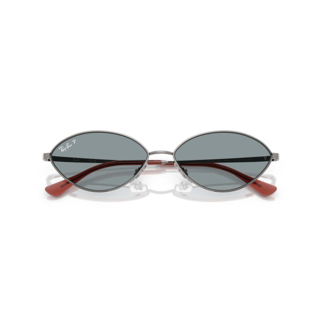 Ray-Ban RB 3757 KAI col. 004/2V è un occhiale da sole in metallo canna di fucile grigio e calibro 56.