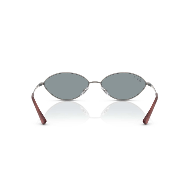 Ray-Ban RB 3757 KAI col. 004/2V è un occhiale da sole in metallo canna di fucile grigio e calibro 56.