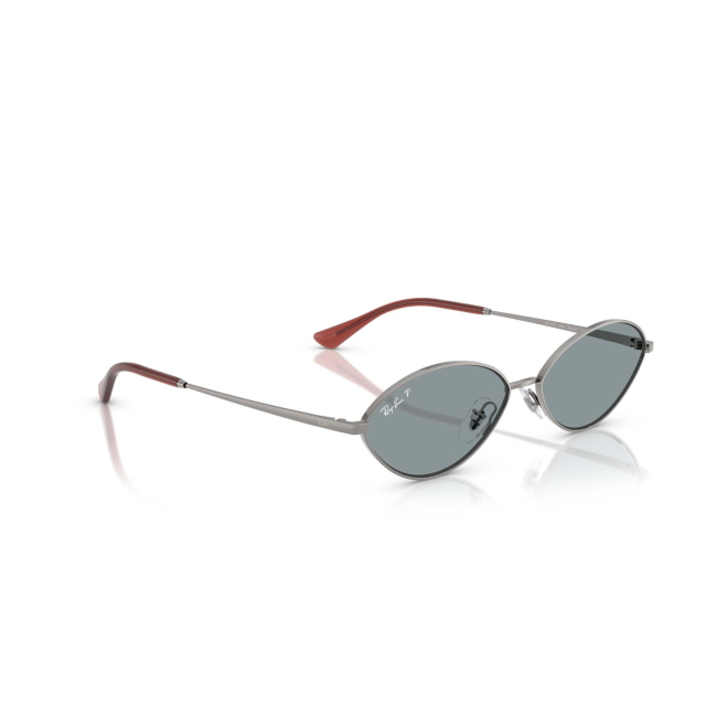 Ray-Ban RB 3757 KAI col. 004/2V è un occhiale da sole in metallo canna di fucile grigio e calibro 56.