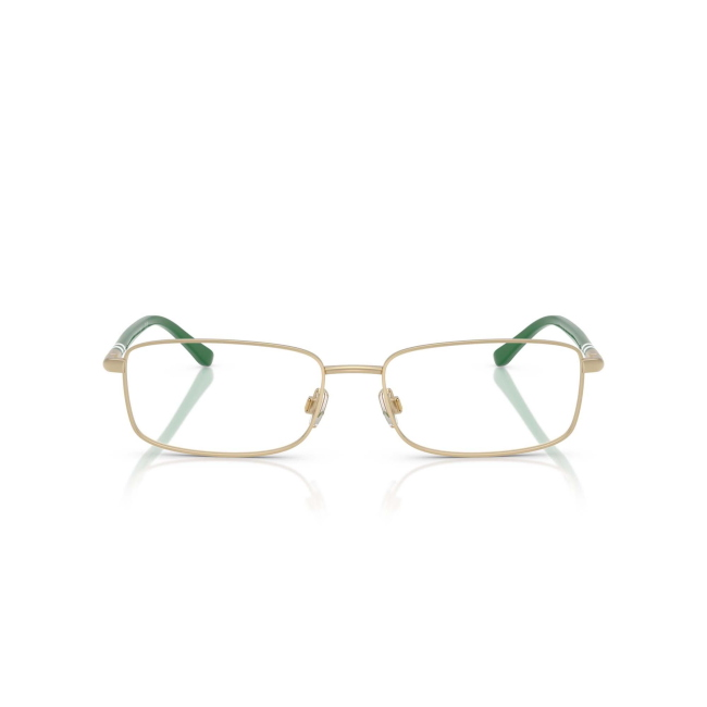 Polo Ralph Lauren PH 1235 col. 9211 è una montatura da vista in metallo oro pallido e calibro 55.