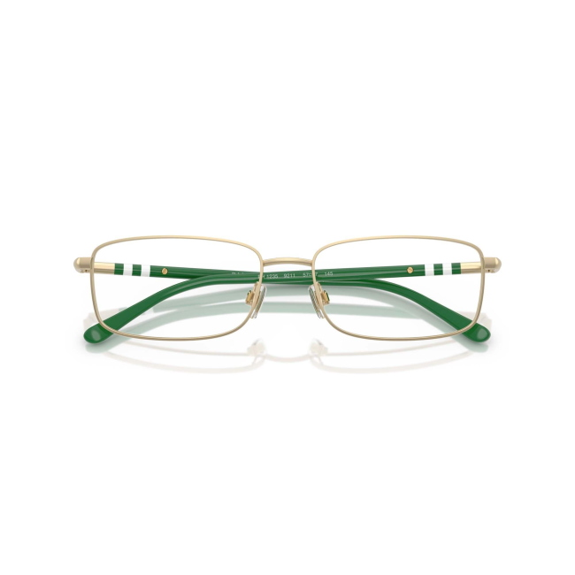 Polo Ralph Lauren PH 1235 col. 9211 è una montatura da vista in metallo oro pallido e calibro 55.