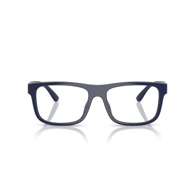 Polo Ralph Lauren PH 2290U col. 5620 è una montatura da vista in acetato blu navy brillante e calibro 56.