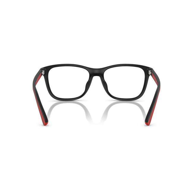 Polo Ralph Lauren PH 4228U col. 5001/87 è un occhiale da sole in acetato nero e rosso satinato e calibro 55.
