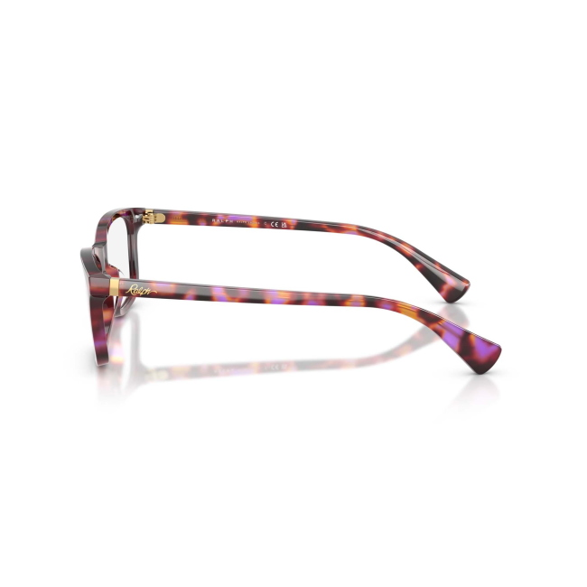 Ralph RA 7179U col. 6239 è una montatura da vista in acetato tartarugato viola brillante e calibro 55.