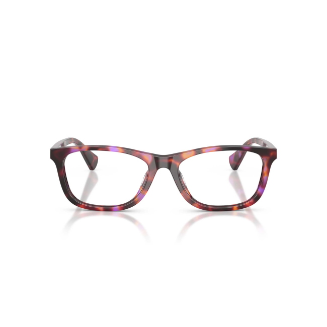 Ralph RA 7179U col. 6239 è una montatura da vista in acetato tartarugato viola brillante e calibro 55.