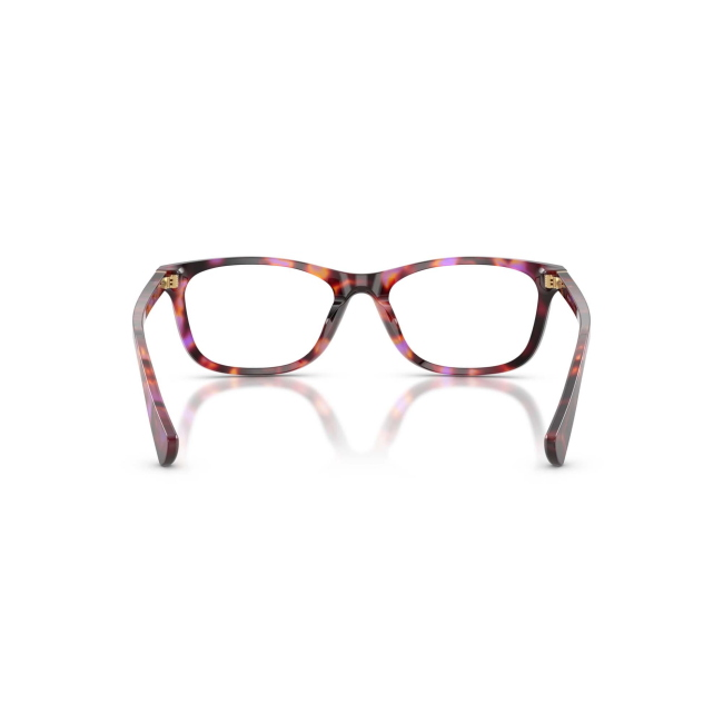 Ralph RA 7179U col. 6239 è una montatura da vista in acetato tartarugato viola brillante e calibro 55.