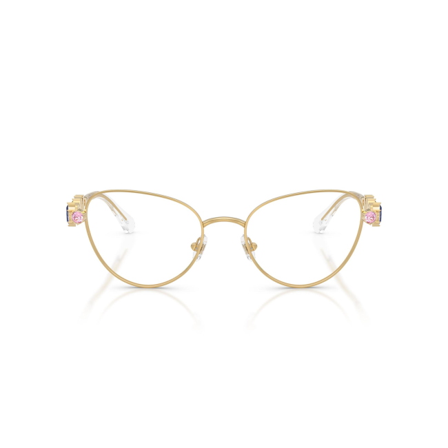 Swarovski SK 1024 col. 404M è una montatura da vista da donna in metallo oro, dalla forma cat eye e calibro 53.