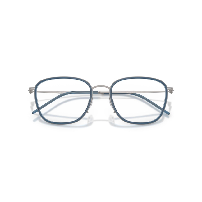 Giorgio Armani AR 5154 col. 3003 è una montatura da vista in metallo blu e canna di fucile satinato e calibro 53.