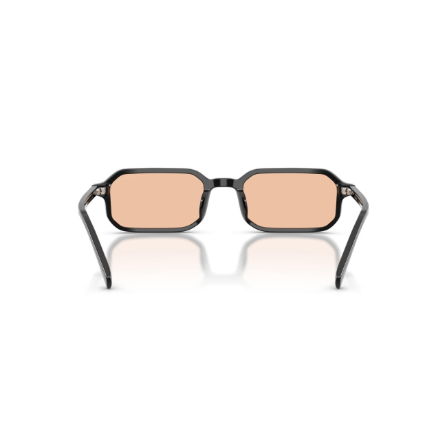 Emporio Armani EA 4253U col. 5017/93 è un occhiale da sole da uomo in acetato nero lucido, dalla forma rettangolare e calibro 54.