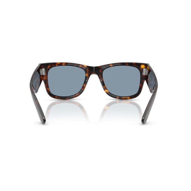 Ray-Ban RB 0840S MEGA WAYFARER col. 902/56 è un occhiale da sole in acetato marrone tartarugato e calibro 51.