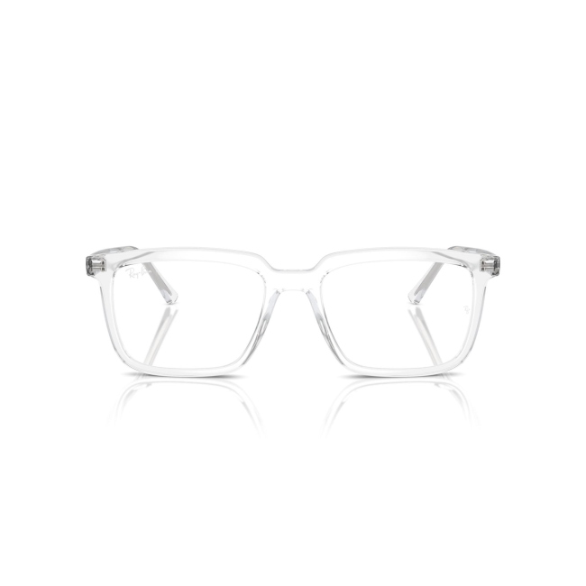 Ray-Ban RB 7239 ALAIN col. 2001 è una montatura da vista in acetato trasparente e calibro 52.