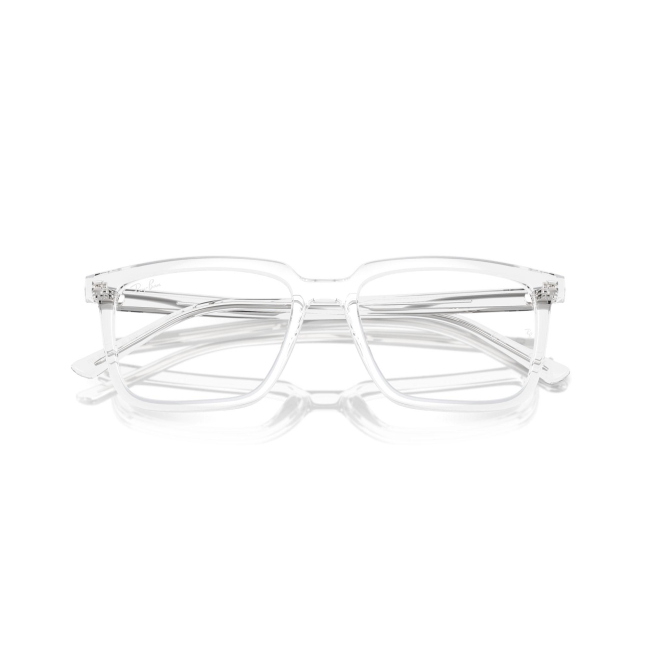 Ray-Ban RB 7239 ALAIN col. 2001 è una montatura da vista in acetato trasparente e calibro 52.