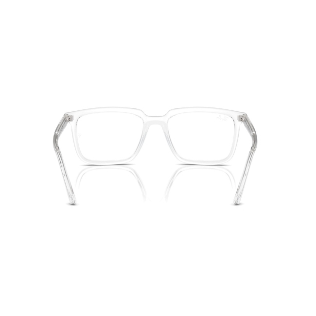 Ray-Ban RB 7239 ALAIN col. 2001 è una montatura da vista in acetato trasparente e calibro 52.