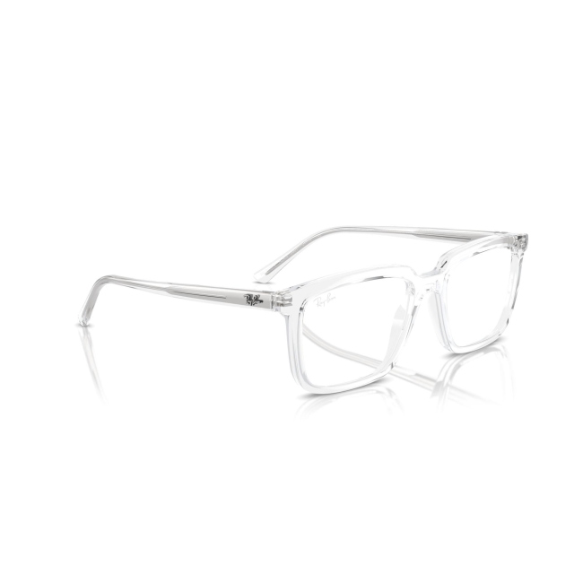 Ray-Ban RB 7239 ALAIN col. 2001 è una montatura da vista in acetato trasparente e calibro 52.