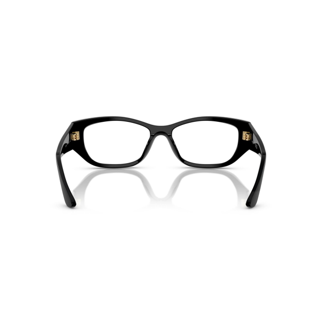 Vogue VO 5640U col. W44 è una montatura da vista in acetato nero lucido e calibro 53.