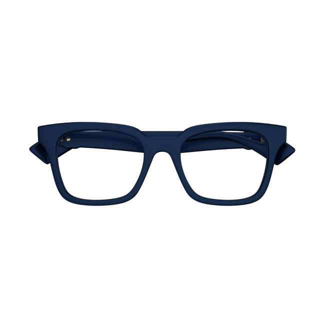 Gucci GG 1728 O col. 003 è una montatura da vista in acetato blu e calibro 51.