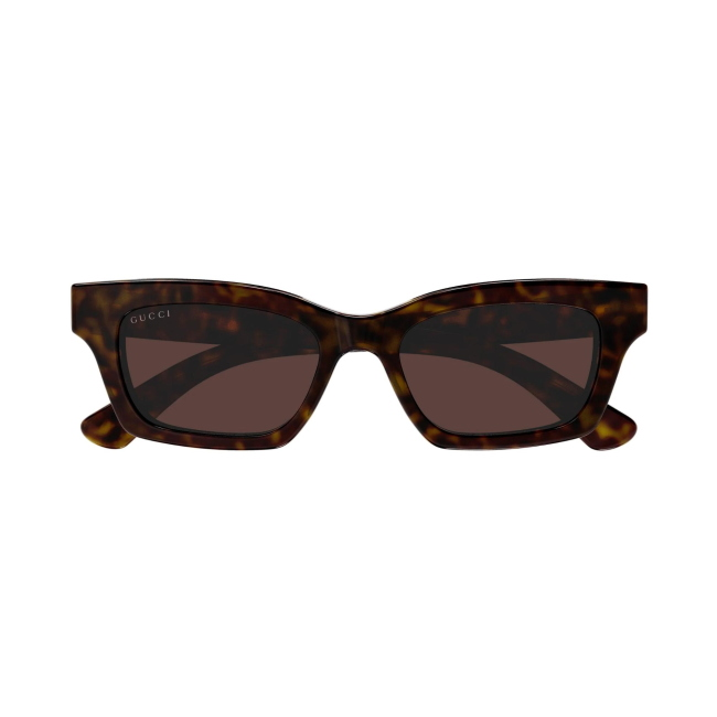 Gucci GG 1790 S col. 002 è un occhiale da sole da donna in acetato marrone tartarugato e calibro 51.
