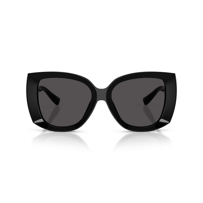 Dolce & Gabbana DG 4495 Col.501/87 Cal.56: occhiale da sole, calibro 56, colore 501/87. Materiale/finitura celluloide nero lucido, colore principale nero, lenti grigio scuro.
