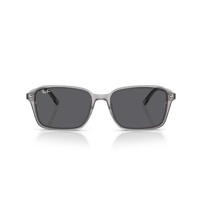 Ray-Ban RB 2231 RAIMOND col. 1436/B1 è un occhiale da sole in acetato grigia trasparente e calibro 58.
