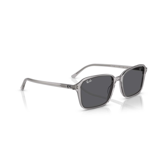 Ray-Ban RB 2231 RAIMOND col. 1436/B1 è un occhiale da sole in acetato grigia trasparente e calibro 58.