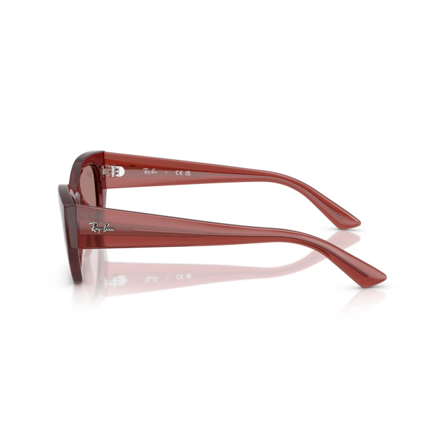 Ray-Ban RB 4430 ZENA col. 6809/73 è un occhiale da sole in acetato marrone ruggine e calibro 49.