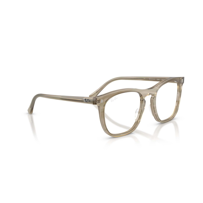 Ray-Ban RB 2210V col. 8381 è una montatura da vista in acetato fotocromatica a righe grigie e calibro 51.