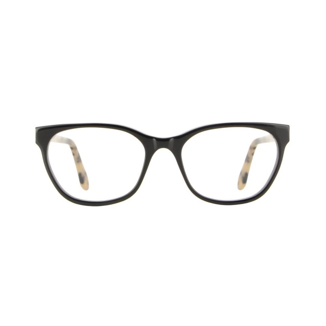 Vanni M152 Col.A101 Cal.50: occhiale da vista, calibro 50, colore A101. Materiale/finitura celluloide nera aste tartarugate.