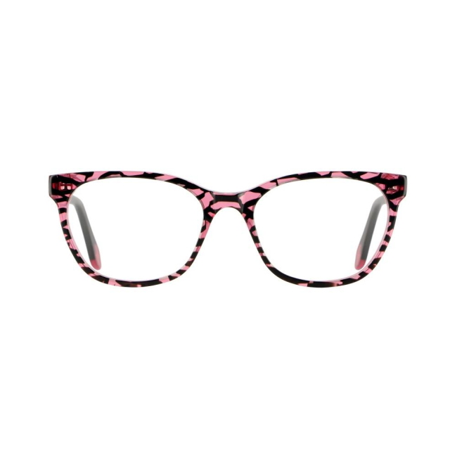 Vanni M152 col. A358 Ã¨ una montatura da vista in acetato TARTARUGATO ROSA, ASTE NERE LUCIDE, calibro 50. Un modello dal carattere definito e facile da riconoscere.