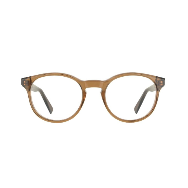 Vanni Uomo V2118 col. A36 è una montatura da vista in acetato marrone chiaro e calibro 49.