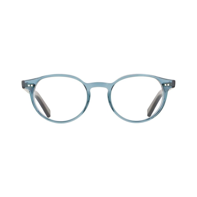 Vanni Eyewear V2250 Col.A09 Cal.48: occhiale da vista, calibro 48, colore A09. Materiale/finitura celluloide azzurro, colore principale blu.