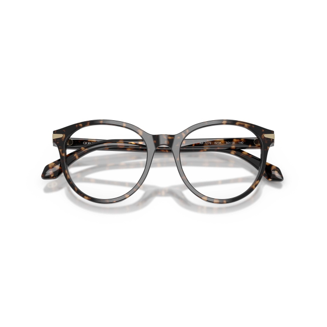 Giorgio Armani AR 7279 col. 6235 è una montatura da vista in acetato tartarugato havana e beige e calibro 50.