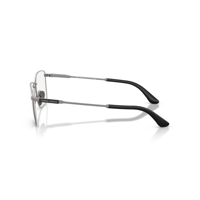 Giorgio Armani AR 5162 col. 3003 è una montatura da vista in metallo canna di fucile satinato grigio e calibro 53.