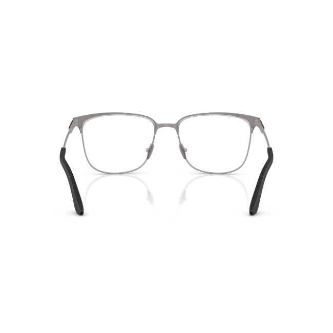 Giorgio Armani AR 5163 col. 3420 è una montatura da vista in metallo canna di fucile e nero satinato e calibro 55.