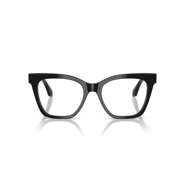 Giorgio Armani AR 7286U col. 5875 è una montatura da vista in acetato nero lucido e calibro 50.