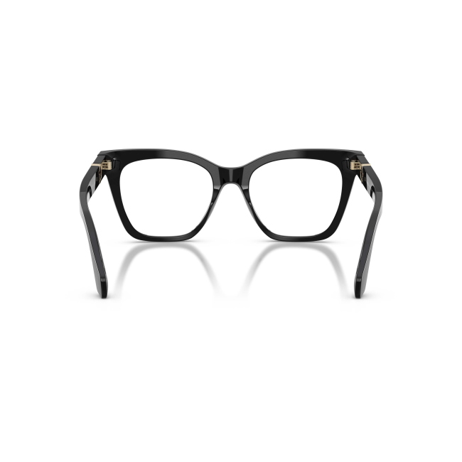 Giorgio Armani AR 7286U col. 5875 è una montatura da vista in acetato nero lucido e calibro 50.