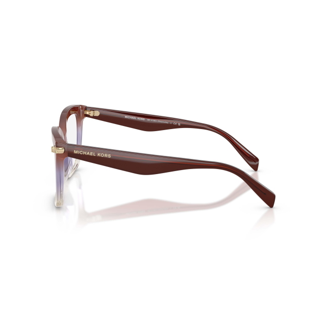 MICHAEL KORS MK 4166U GREENVILLE Col.4036 Cal.53: occhiale da vista, calibro 53, colore 4036. Materiale/finitura celluloide vinaccia sfumato, colore principale bordeaux.