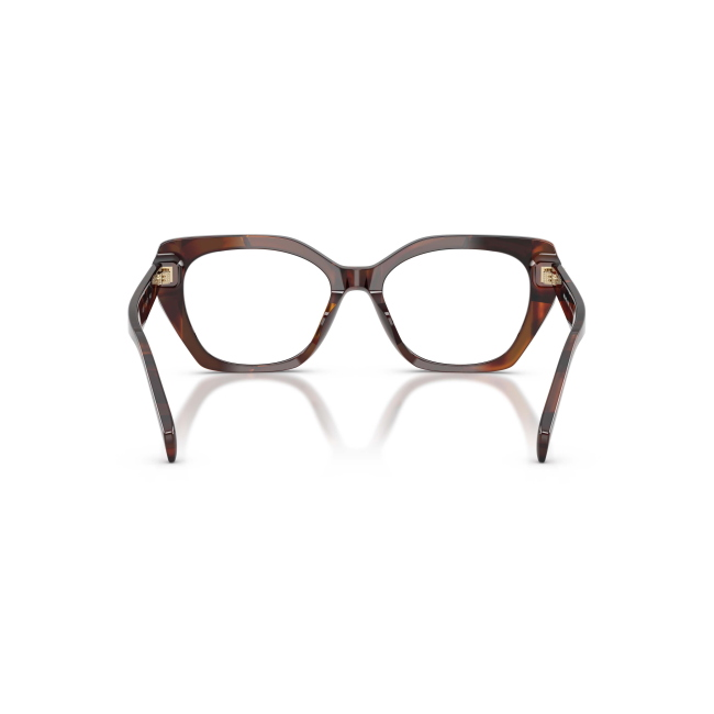 MICHAEL KORS MK 4167U NASHVILLE col. 4031 è una montatura da vista da donna in acetato marrone tartarugato, dalla forma irregolare e calibro 53.