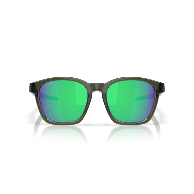 Oakley OO 9507D SHACKLE col. 02 è un occhiale da sole in acetato verde oliva inchiostro e calibro 52.