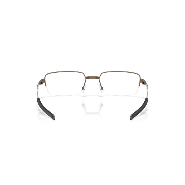 Oakley OX 3100 FOIL RQ 0.5 col. 02 è una montatura da vista in metallo grigio peltro e calibro 55.