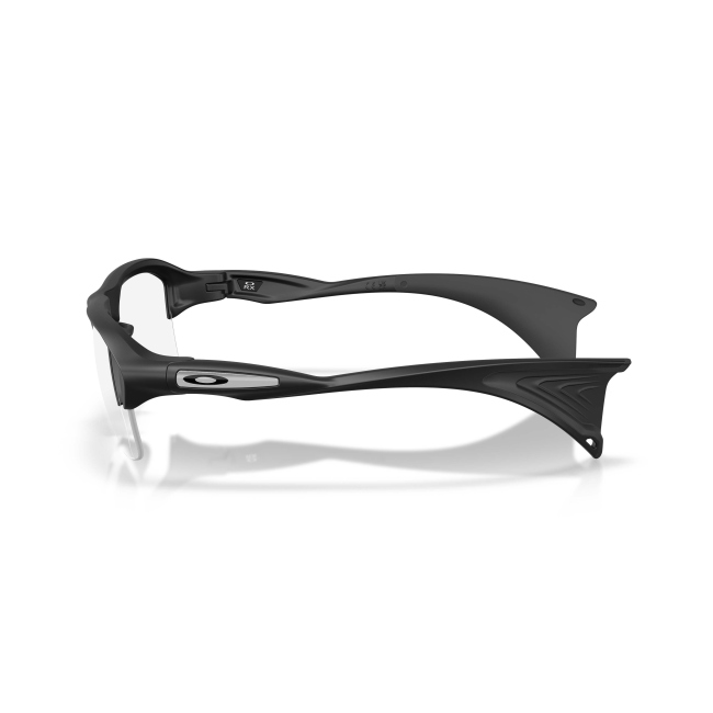 Oakley OX 8198 STUNT GLIDER col. 01 è una montatura da vista in acetato nero satinato e calibro 60.