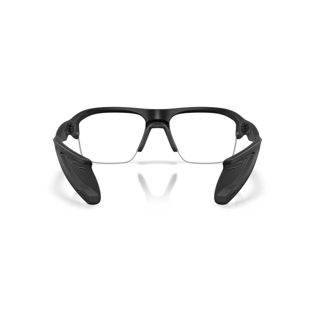 Oakley OX 8198 STUNT GLIDER col. 01 è una montatura da vista in acetato nero satinato e calibro 60.