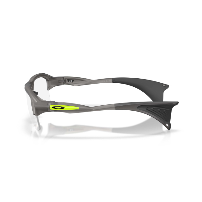 Oakley OX 8198 STUNT GLIDER Col.02 Cal.62: occhiale da vista, calibro 62, colore 02. Materiale/finitura celluloide grigio satinato, colore principale grigio.