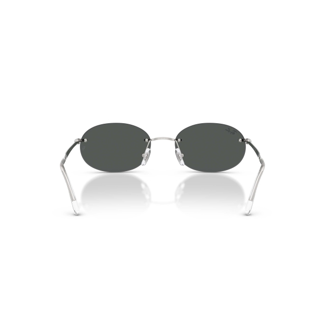 Ray-Ban RB 3767 Col.003/87 Cal.54: occhiale da sole, calibro 54, colore 003/87. Materiale/finitura metallo argento, colore principale argento, lenti grigio scuro.