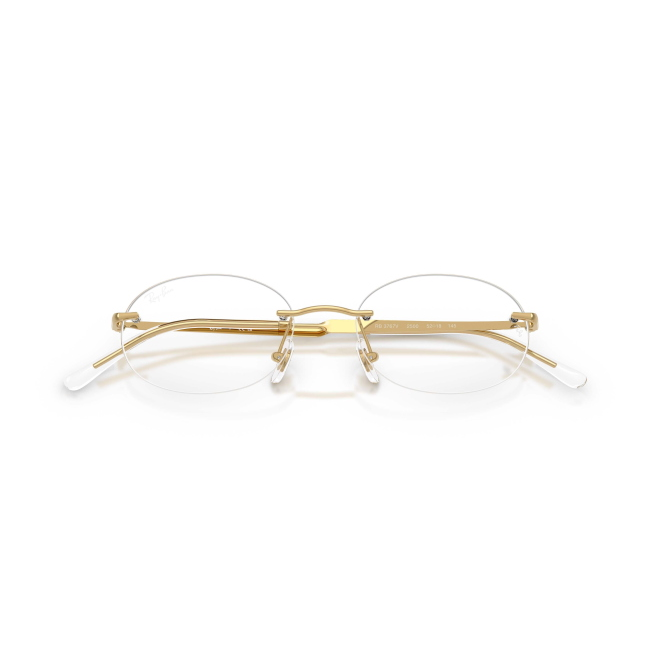 Ray-Ban RB 3767V col. 2500 è una montatura da vista in metallo oro e calibro 50.