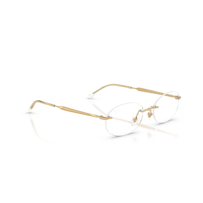 Ray-Ban RB 3767V col. 2500 è una montatura da vista in metallo oro e calibro 50.