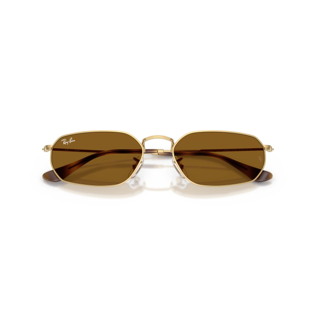 Ray-Ban RB 3947 col. 001/33 è un occhiale da sole in metallo oro e calibro 57.