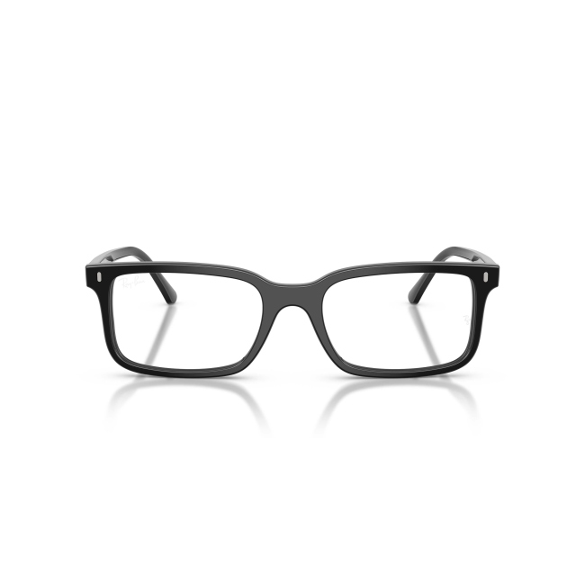 Ray-Ban RB 5445 Col.2000 Cal.54: occhiale da vista, calibro 54, colore 2000. Materiale/finitura celluloide nero lucido, colore principale nero.